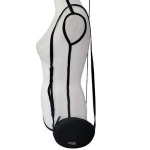 Vera Bradley purse Women's black classic oval zebra print crossbody